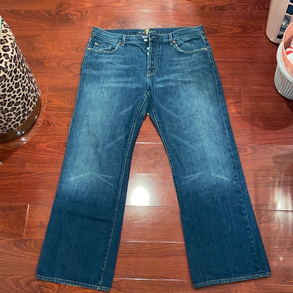 mens y2k 7 for all man kind boot cut jeans